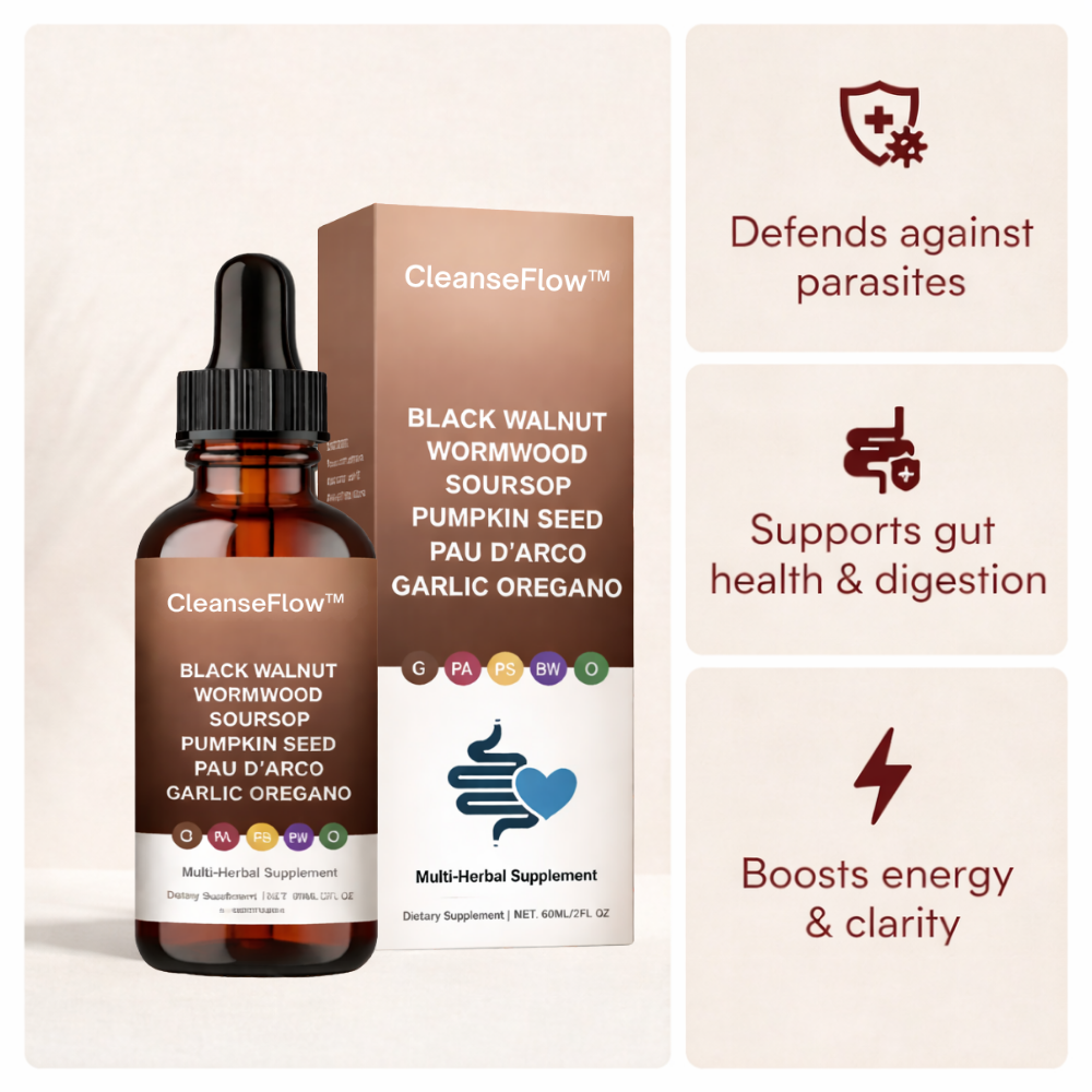 CleanseFlow Multi-Herbal Supplement