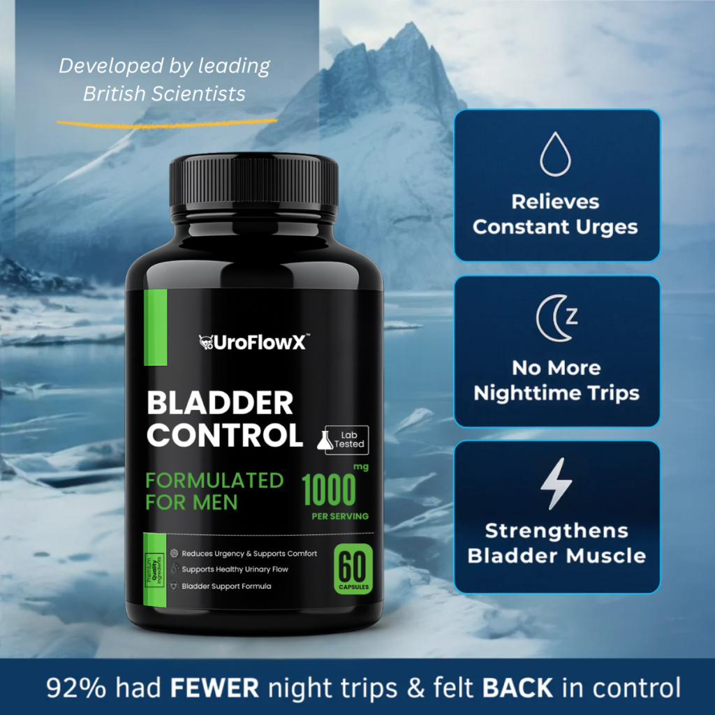 UroFlowX Bladder Control For Men