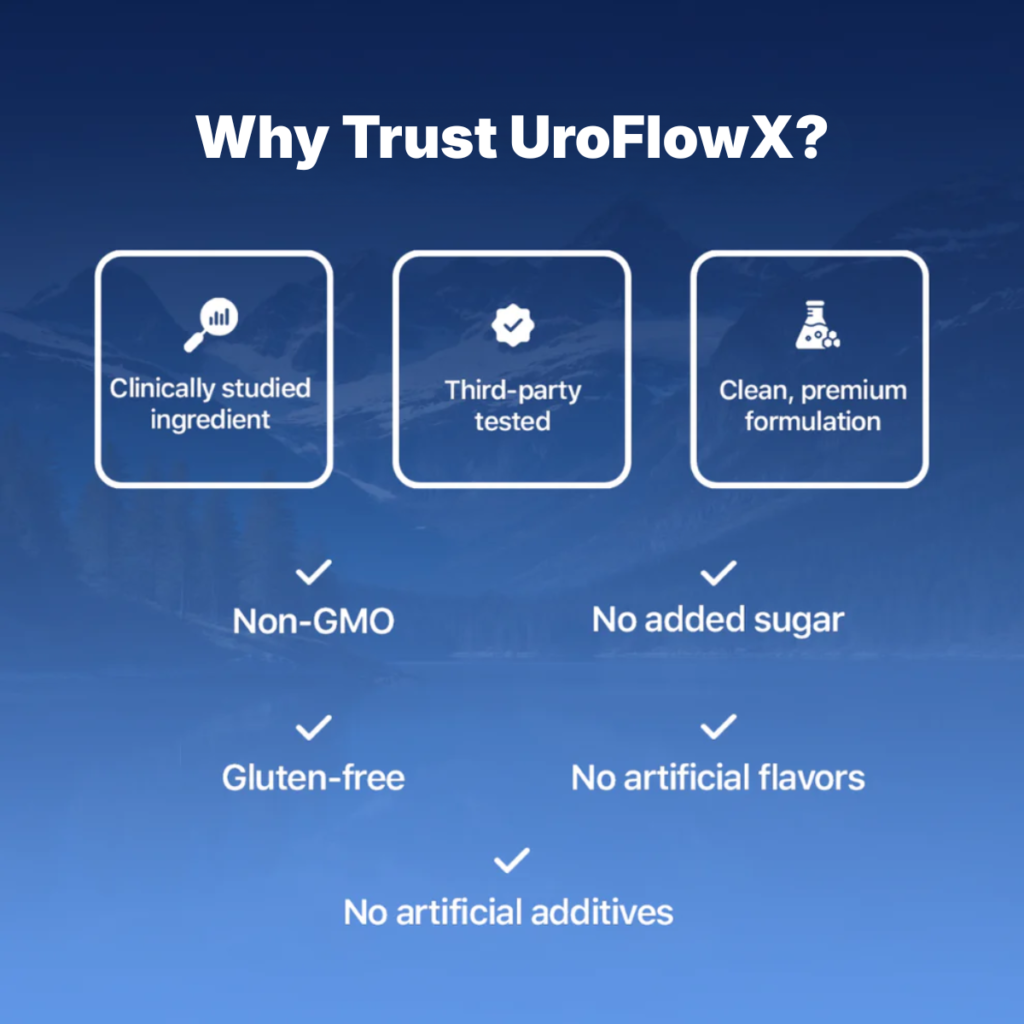 UroFlowX Bladder Control For Men