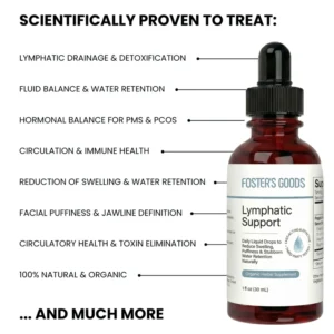 Foster's Good Organic Lymphatic Support Drops